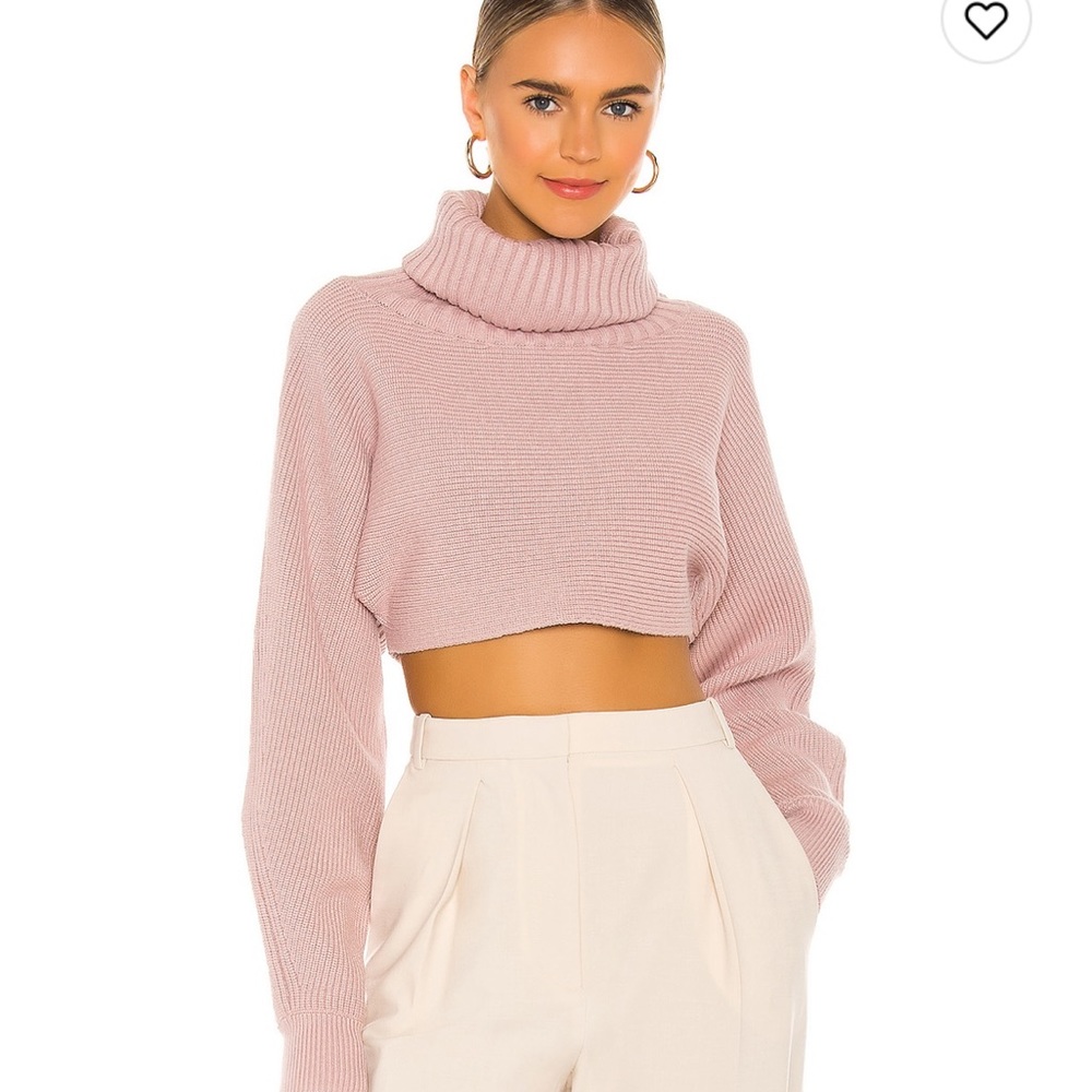 L’Acandemie cropped turtleneck- brand new